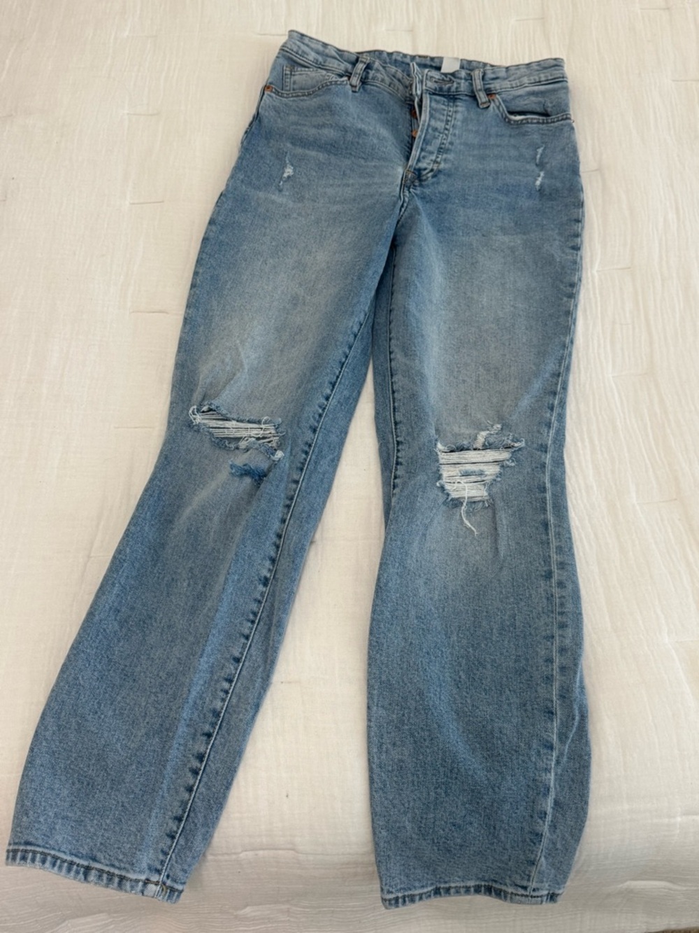 H&M Light Blue High-Rise Women's Jeans